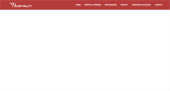 Desktop Screenshot of bapuhospitality.com