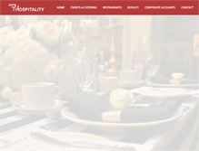 Tablet Screenshot of bapuhospitality.com